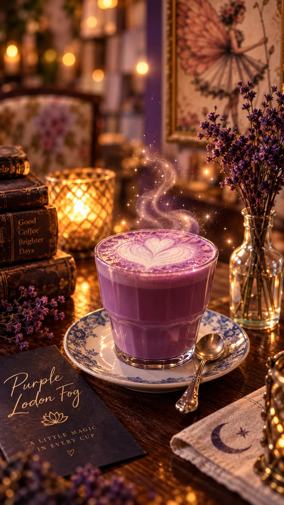Purple London Fog – KI-unterstützte Stimmungsvisualisierung